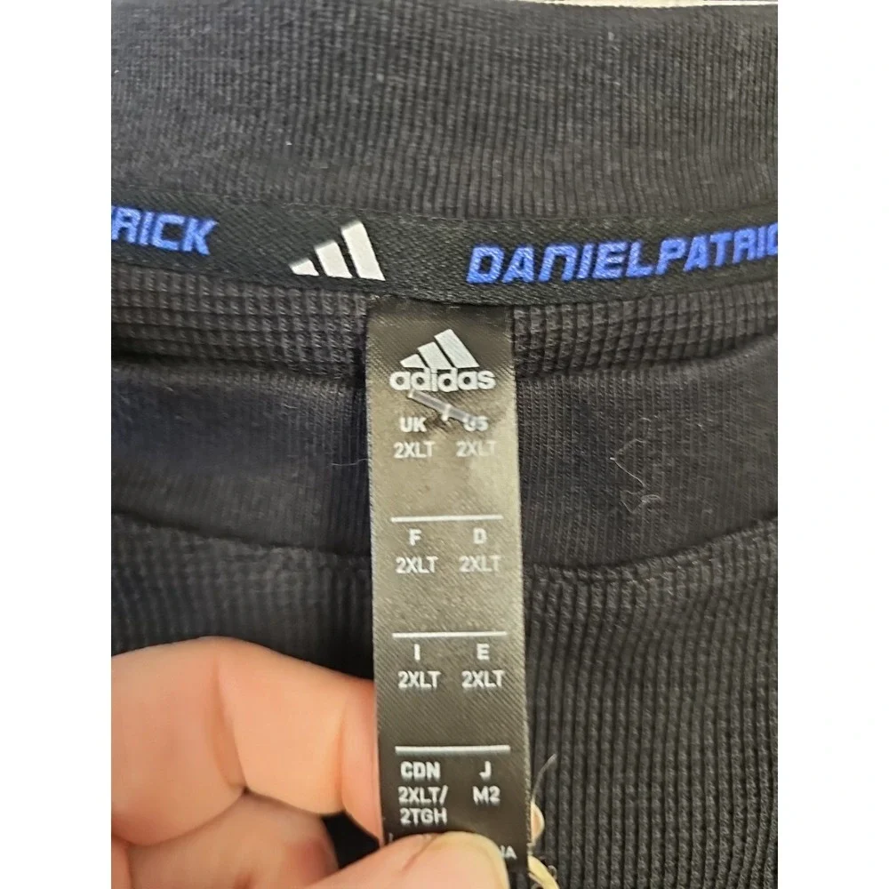 Adidas Daniel Patrick Short Sleeve Basketball‎ Thermal Shirt Size 2XLT NWT